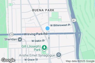 Map image of the property - 4008 N Clarendon Ave