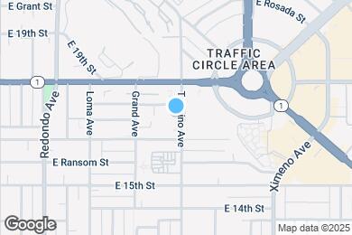 Map image of the property - 1715 Termino Ave