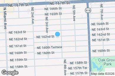 Map image of the property - 372 NE 162nd St