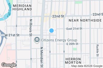 Map image of the property - 2,100 Sq. Ft. 3 Bedroom Apartment in Herron-Morton