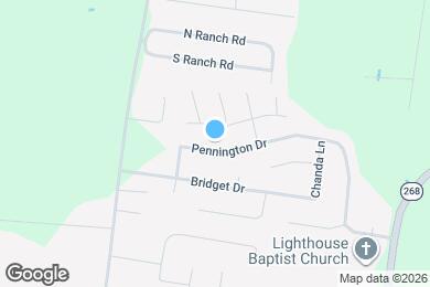Map image of the property - 1924 Pennington Dr