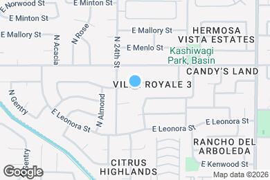 Map image of the property - 2431 E Laurel St