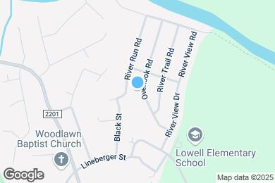 Map image of the property - 629 Overlook Rd