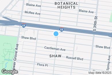 Map image of the property - 1817 Thurman Ave