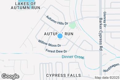 Map image of the property - 6607 Mistflower Ln