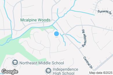 Map image of the property - 6061 Acadian Woods Dr