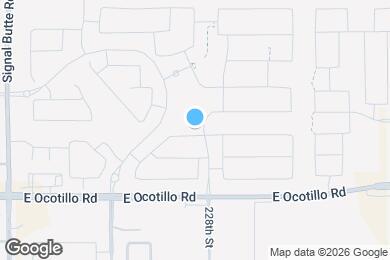 Map image of the property - 22770 E Rosa Rd