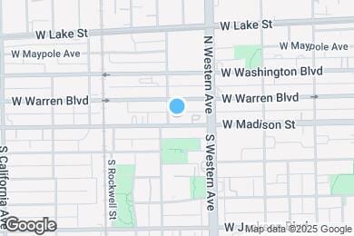 Map image of the property - 2440 W Madison St