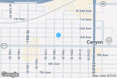 Map image of the property - 1810 3rd Ave