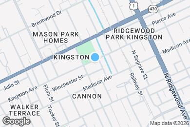 Map image of the property - 611 Kingston Ave