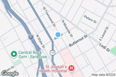 Map image of the property - 208 Ash St
