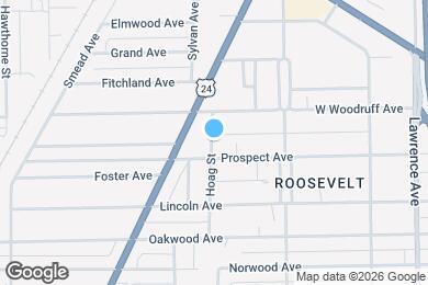 Map image of the property - 1920 Hoag St