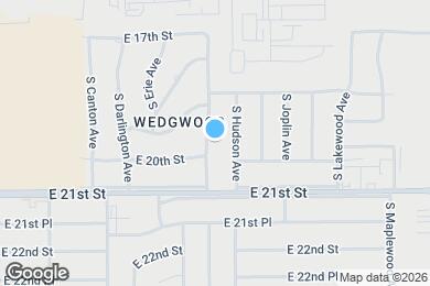 Map image of the property - 1937 S Fulton Ave