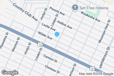 Map image of the property - 1806 Wilder Ave