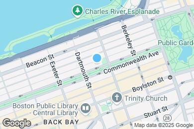 Map image of the property - 117 Commonwealth Ave