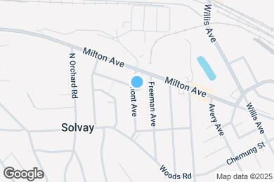 Map image of the property - 203 Lamont Ave