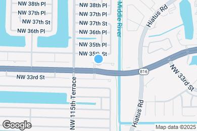 Map image of the property - 11392 NW 34th Pl