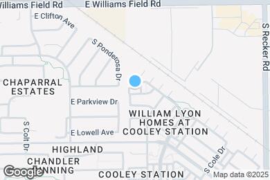 Map image of the property - 3630 E Hyatt Ln