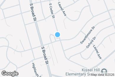 Map image of the property - 694 S Cedar St