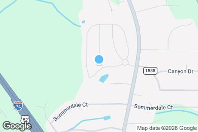 Map image of the property - 843 Bitting Hall Cir