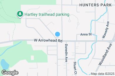 Map image of the property - 409 W Arrowhead Rd