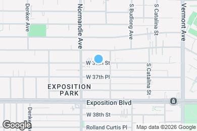 Map image of the property - 1340 W 37th St