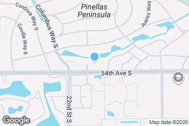 Map image of the property - 2025 Lakewood Club Dr S