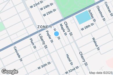 Map image of the property - 2646 Hazel St
