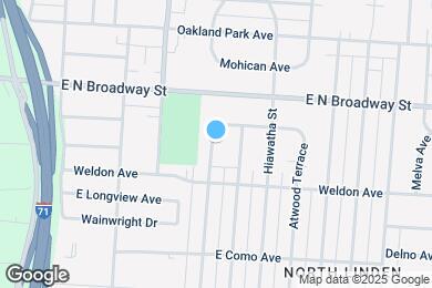 Map image of the property - 3122 Pontiac St