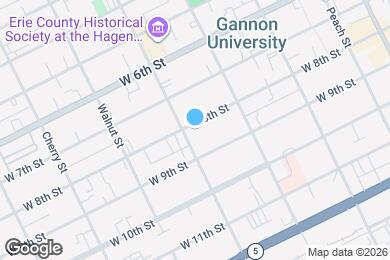 Map image of the property - 351 W 8th St