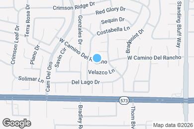 Map image of the property - 5301 W Camino Del Rancho