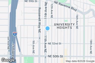Map image of the property - 5248 11th Ave NE
