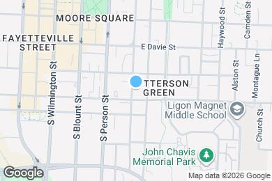 Map image of the property - 523 S Bloodworth St