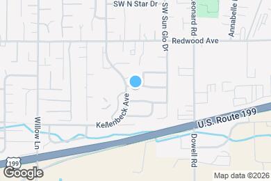 Map image of the property - 2179 SW Shane Way