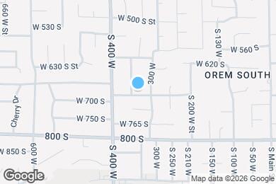 Map image of the property - 330 W 700 S