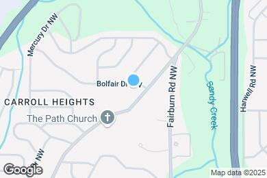 Map image of the property - 3518 Bolfair Dr NW