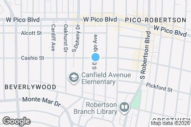 Map image of the property - 1510 S Durango Ave