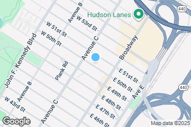 Map image of the property - 37 W 50th St