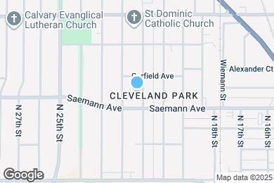 Map image of the property - 1824 N 21st St