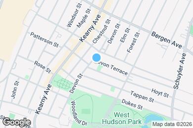 Map image of the property - 10 Devon Ter