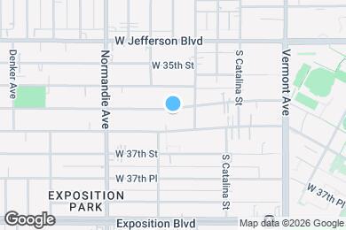 Map image of the property - 1286 W 36th St