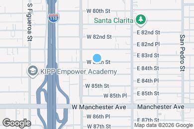 Map image of the property - 224 W 84th St