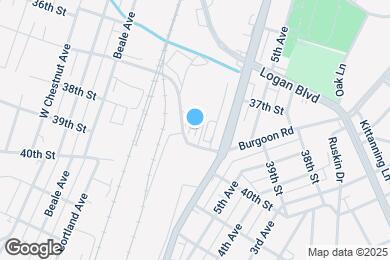 Map image of the property - 3800 7th Ave