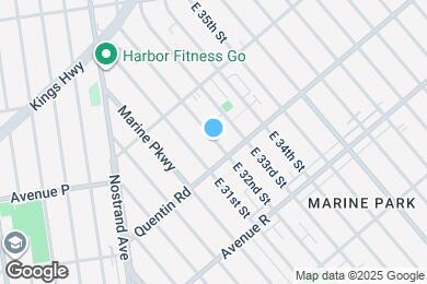 Map image of the property - 1668 E 32nd St