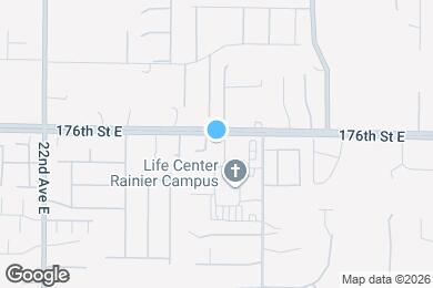 Map image of the property - 17609 26th Ave Ct E