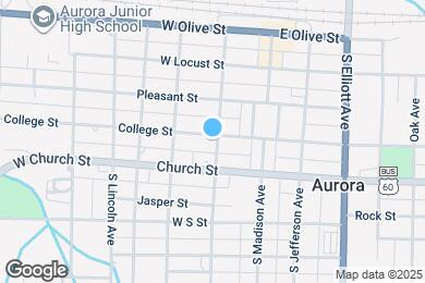 Map image of the property - 100 W College St