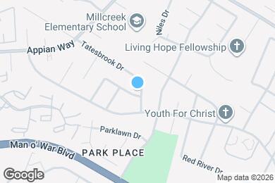 Map image of the property - 1176 Tatesbrook Dr