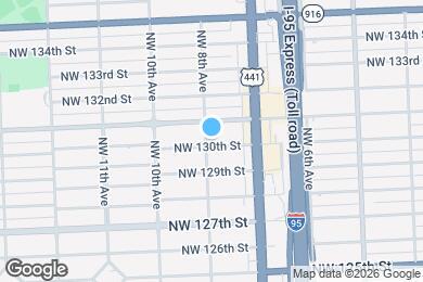 Map image of the property - 13005 NW 8th Ave