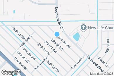 Map image of the property - 5211 24th St SW