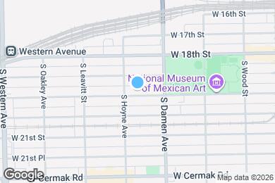 Map image of the property - 2040 W 19th St